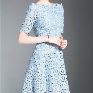 Asymmetric Hem Mini Dress